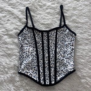 VS velvet corset